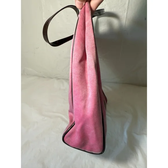 Anya Hindmarch Pink Dog Print Tote - Picture 3 of 15